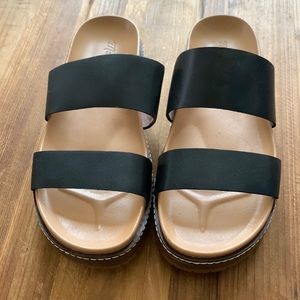 Madewell Charley Double-Strap Slide Sandal